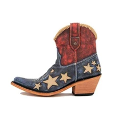 Liberty Black® Ladies Vintage Azul Americana Booties LB-712922 -Ariat Style LB712922e