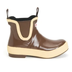 XTRATUF® Ladies Legacy Ankle Deck Brown Rubber Boots LDBW-900 -Ariat Style LDBW 900 1