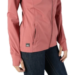 Kimes Ranch® Ladies Lovell Zip Front Rose Jacket LOVE-ROSE -Ariat Style LOVE ROSE 1