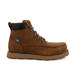 Twisted X® Men's 6 Inch Wedge Sole Lion Tan Lace Up Boots MCAXNW1 -Ariat Style MCAXNW1d