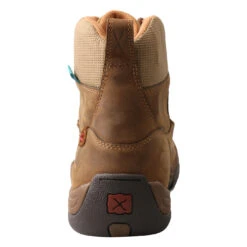 Twisted X Men's Distressed Saddle Brown Driving Moc Boots MHKW005 -Ariat Style MHKW005 6