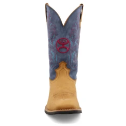 Twisted X® Men's Hooey Peanut And Teal Square Toe Boots MHY0034 -Ariat Style MHY0034 2