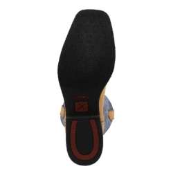 Twisted X® Men's Hooey Peanut And Teal Square Toe Boots MHY0034 -Ariat Style MHY0034 4