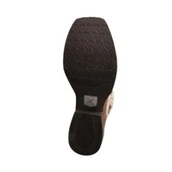 Twisted X Men's Ruff Stock Bomber And White Square Toe Boots MRS0056 9 Twisted X Men's Ruff Stock Bomber And White Square Toe Boots MRS0056 -Ariat Style MRS0056 3