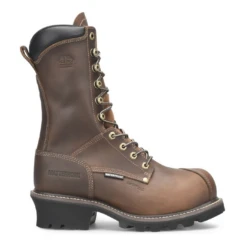 Matterhorn® Men's Arc 10" Dark Brown Composite Toe Logger Boots MT2510 -Ariat Style MT2510