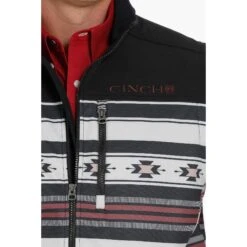Cinch Men's Southwest Print Multi-Color Bonded Vest MWV1545002 -Ariat Style MWV1545002 4