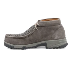 Twisted X® Men's Grey Work Chukka Driving Moc Lace Up Shoes MXCN001 -Ariat Style MXCN001 1