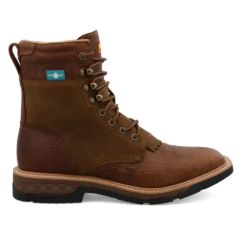 Twisted X® Men's 8" CellStretch Lacer Distressed Brown Boots MXLW001 -Ariat Style MXLW001 1