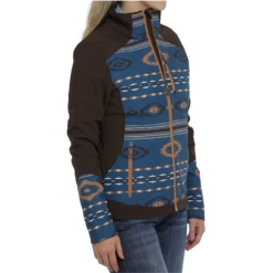 Cinch Ladies Concealed Carry Solid Bonded Aztec Brown Jacket MAJ9858001 -Ariat Style My project 1 51