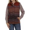 Cinch Ladies Multicolored StripedVest MAV9884003