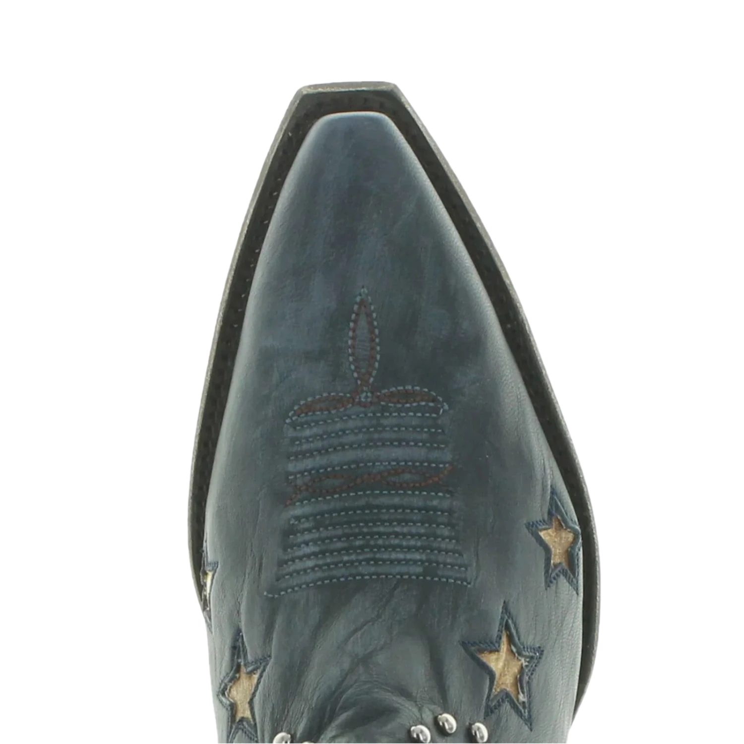 Old Gringo® Ladies Paradise Vesuvio Blue & Silver Western Boots L3608-3 2 Old Gringo® Ladies Paradise Vesuvio Blue & Silver Western Boots L3608-3 - Image 2