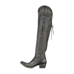 Lane Boots® Ladies Lexington OTK Distressed Jet Black Boots LB0499C -Ariat Style My project 2023 05 17T094728.692