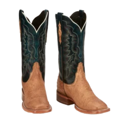 Tony Lama® Ladies Wild Heart Umber Smooth Ostrich Western Boots SA6209
