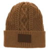 Hooey Ladies Knitted Tan Beanie 2052TN