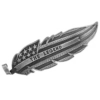 Montana Silversmiths The Legend Chris Kyle Silver Hat Feather CKHF5458MA