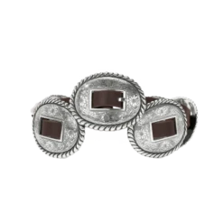 Brighton® Ladies Fandango Brown Leather Concho Belt 5583L