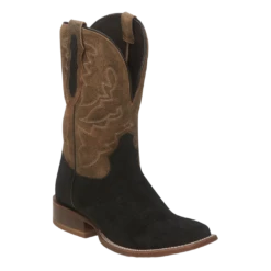 Tony Lama Men's Tucson Wide Square Toe Tan Western Boots TL3026