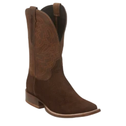 Tony Lama Men's Tucson Bark Brown Leather Western Boots TL3025