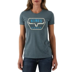 Kimes Ranch® Ladies Distance Indigo T-Shirt DIST-IND