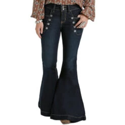 Cruel Denim® Ladies Hannah Far-Out Rinse Flare Jeans CB18554071