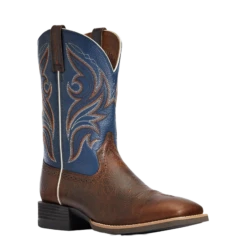 Ariat Men's Sport Knockout Wide Square Toe Western Boots 10033981
