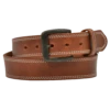 3D Belt Company Men's Brown Harness Double Stitch Belt D1137-BELT