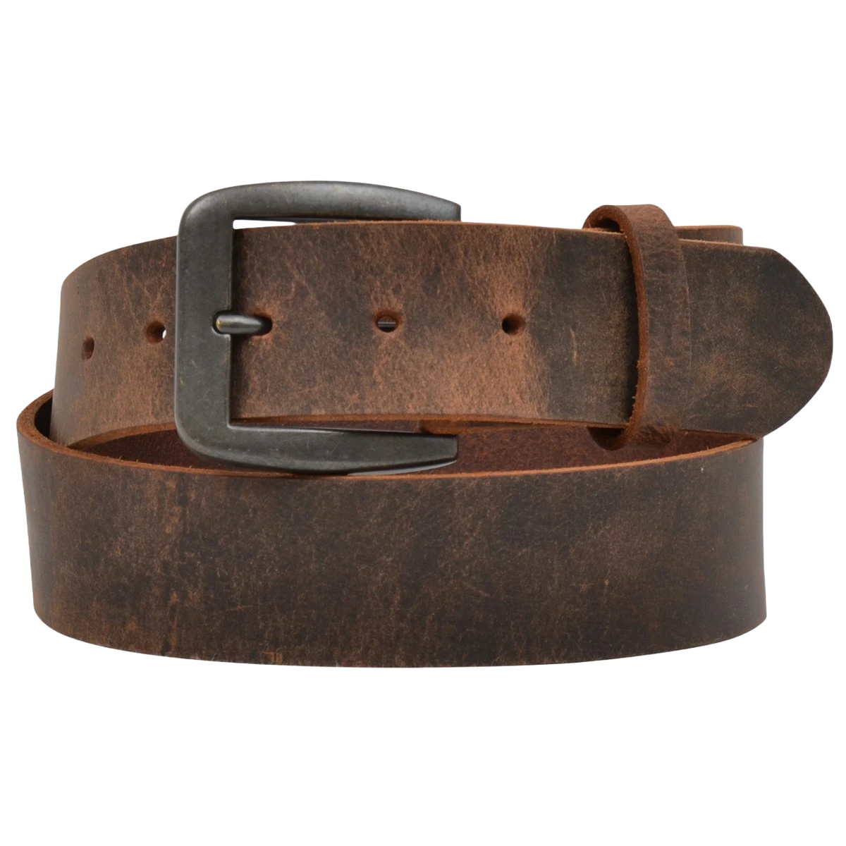3D Belt Company Men's Brown Distressed Raw Edge Leather Belt D1162 1 3D Belt Company Men's Brown Distressed Raw Edge Leather Belt D1162