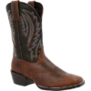 Durango Men's Westward Dark Chestnut An Black Western Boot DDB0351