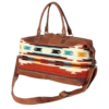 American Darling Muti-Color Aztec & Serape Brown Duffle Bag ADBG460I