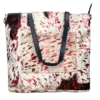 American Darling Cowhide With Red Acid Wash Purse ADBG106ACRED