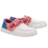 Hey Dude® Ladies Wendy Sox Tri America Slip On Shoes 122342143