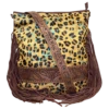 American Darling Cheetah Cowhide With Fringe Crossbody ADBG356CHETRQ
