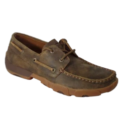 Twisted X Ladies Brown Bomber Driving Mocs WDM0003