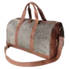 American Darling Cowhide With Silver Acid Wash Duffel Bag ADBGS174BRAH