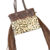 American Darling Cheetah & Gold Acid Wash Leather Bag ADBGS144CHEGO
