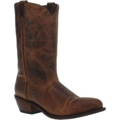 Dingo Men's Williamsburg Round Toe Rust Leather Boots DI337-RUST