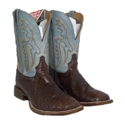 Tony Lama® Men's Jacinto Sky Blue &Square Toe Boots EP6093