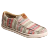 Twisted X Ladies Hooey Loper Pink Aztec Slip-On Shoes WHYC021