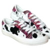 Very G Ladies Cosmic Cow White Black & Pink Casual Shoes VGSP0126-121