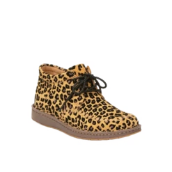 Justin Ladies Sierra Leopard Moc Shoes JL203