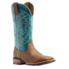 Ariat Men's Ricochet Lightweight Tan & Teal Western Boot 10044568