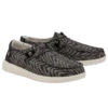 Hey Dude Ladies Wendy Woven Zebra Black Shoes 121414740
