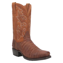Dan Post® Men's Delray Bay Apache Caiman Tan Exotic Western Boots DP80069