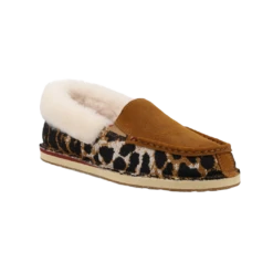 Twisted X Ladies Loafer Tan & Cheetah Slip-OnShoes WCL0015