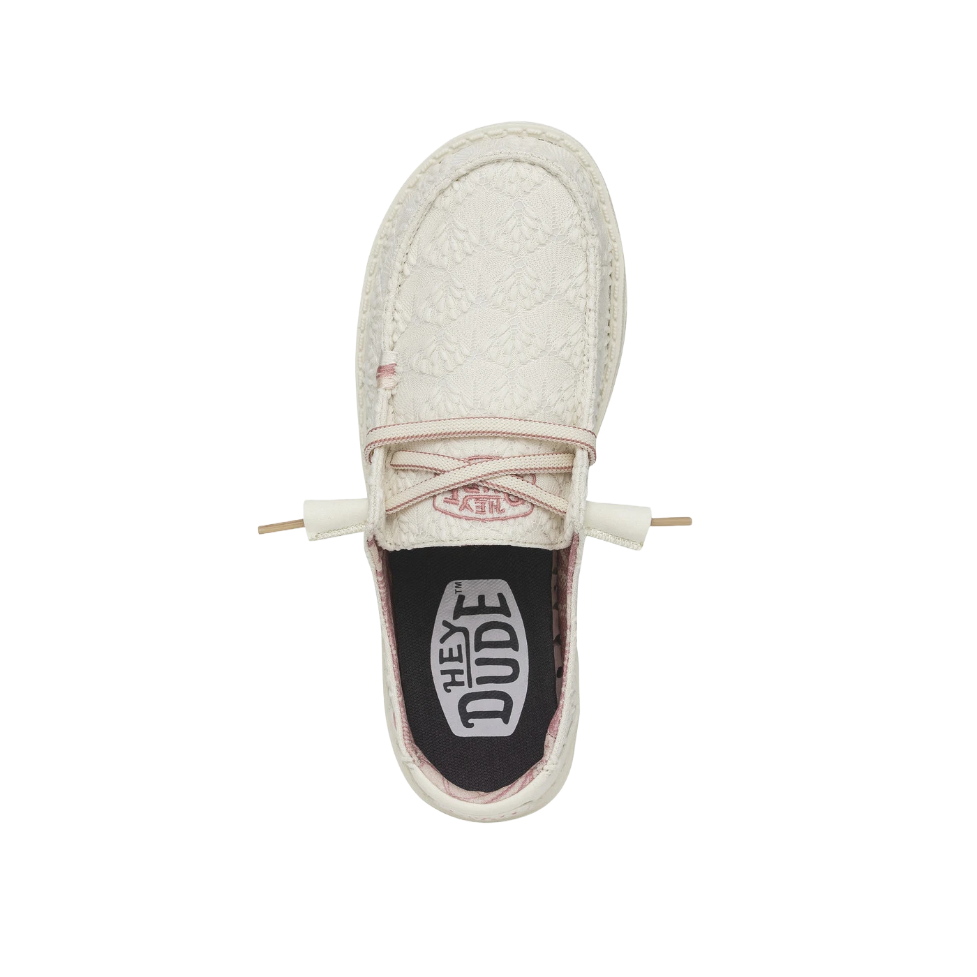 Hey Dude® Ladies Wendy Boho Stretch Fleur Sand Slip On Shoes 40082-202 2 Hey Dude® Ladies Wendy Boho Stretch Fleur Sand Slip On Shoes 40082-202 - Image 2