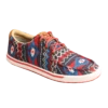 Twisted X® Hooey Loper Aztec Red Multi-Color Shoes WHYC026
