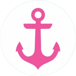 Bogg Bag Anchor Pink Bogg Bit 26BBITANCHOR-P