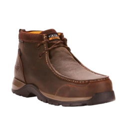 Ariat® Men's Edge LTE Moc Brown H2O Composite Toe Work Boots 10024956