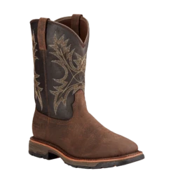 Ariat® Men's Workhog H2O Bruin Brown/Coffee Waterproof Boot 10017436