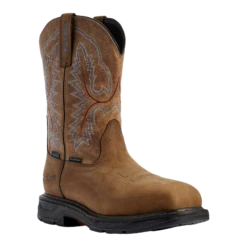 Ariat® Men's Bravo Brown Workhog XT H2O Work Boots 10031483